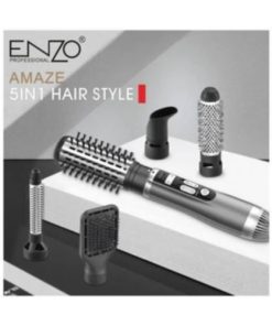 فرشاة شعر 5 في 1 دوارة مع تقنية الأيونات متعددة الإستخدمات Enzo EN-749