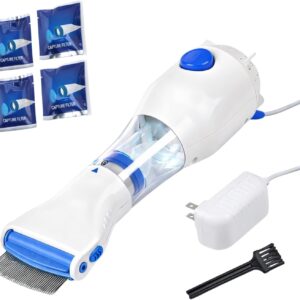 Aspirateur à poux professionnel, peigne électrique anti-poux,