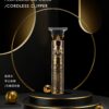 ENZO Tondeuses à cheveux professionnelles pour hommes Tondeuse à cheveux à lame en acier inoxydable pour coupe de cheveux précise et enlèvement à usage domestique
