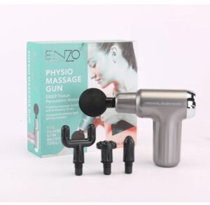 Pistolet de Massage ENZO EN-4802 avec 4 Têtes de Massage