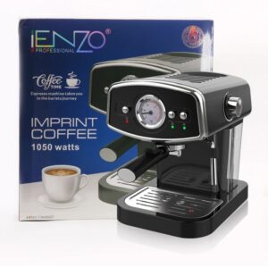 Machine à café automatique ENZO, machine à expresso semi-automatique professionnelle avec réservoir à lait pour la maison