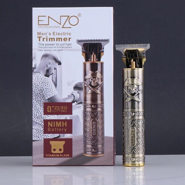 ENZO Tondeuses à cheveux professionnelles pour hommes Tondeuse à cheveux à lame en acier inoxydable pour coupe de cheveux précise et enlèvement à usage domestique