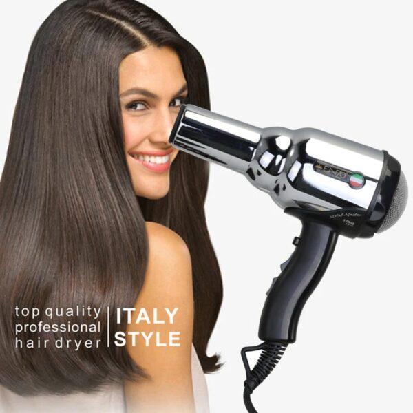 ENZO fabricants Offre Spéciale maison voyage Salon professionnel puissant métal fer feuille coquille sèche-cheveux diffuseur Portable