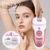 Épilateur 4En1 Sec Et Humide Aavec Brosse Nettoyante Et Stylo Facial Enzo EN-9561