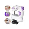1 (1) Mini Machine À Coudre Portable Double Vitesse SM-201