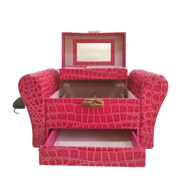 1-6 COFFRE A BIJOUX 3 ÉTAGES