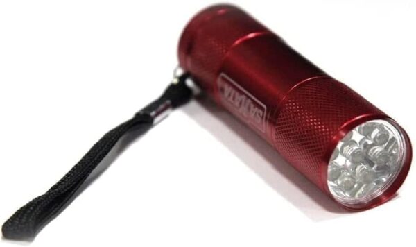 Kit de voyage pour la pêche - Pince multifonctions 11 pouces - Mètre ruban - Lampe frontale LED - Tournevis triangulaire (boîte couleur sauge)