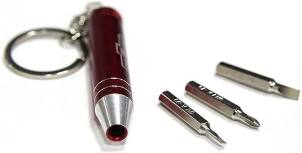 Kit de voyage pour la pêche - Pince multifonctions 11 pouces - Mètre ruban - Lampe frontale LED - Tournevis triangulaire (boîte couleur sauge)