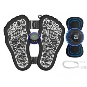 Tapis De Massage Des Pieds 6 Modes De Massage Et Rechargeable USB