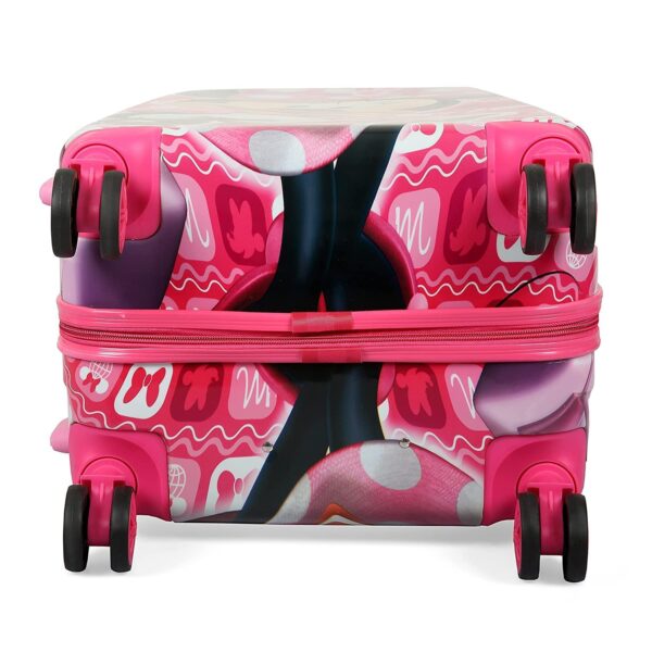 Sac à roulettes miniature de 50 cm (20 pouces) en polycarbonate avec imprimé dessin animé pour enfants (garçons et filles).