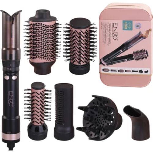 Kit De Coiffage Professionnel 7En1 À 3Réglage De Température Enzo EN-760