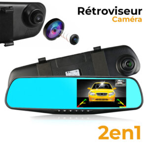 Rétroviseur et Caméra de voiture avant FHD 1080P 4.3P