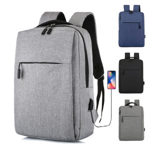 Sac à dos Tissu Oxford avec Emplacement Ordinateur Portable USB