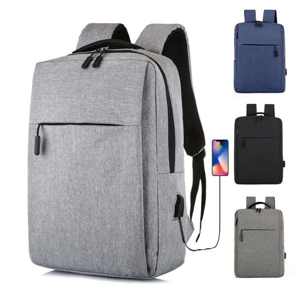 Sac à dos Tissu Oxford avec Emplacement Ordinateur Portable USB